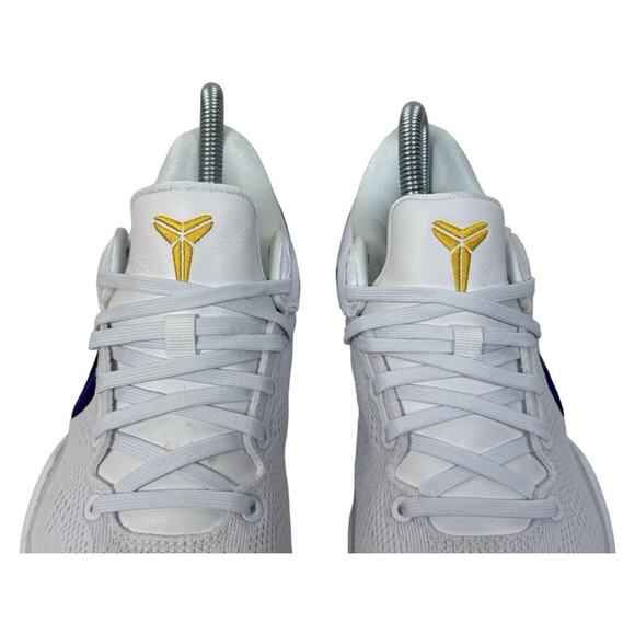 Nike Kobe 8 Protro Lakers Home Sneakers HF9550-100 Men's Size 6.5 - Picture 6 of 13